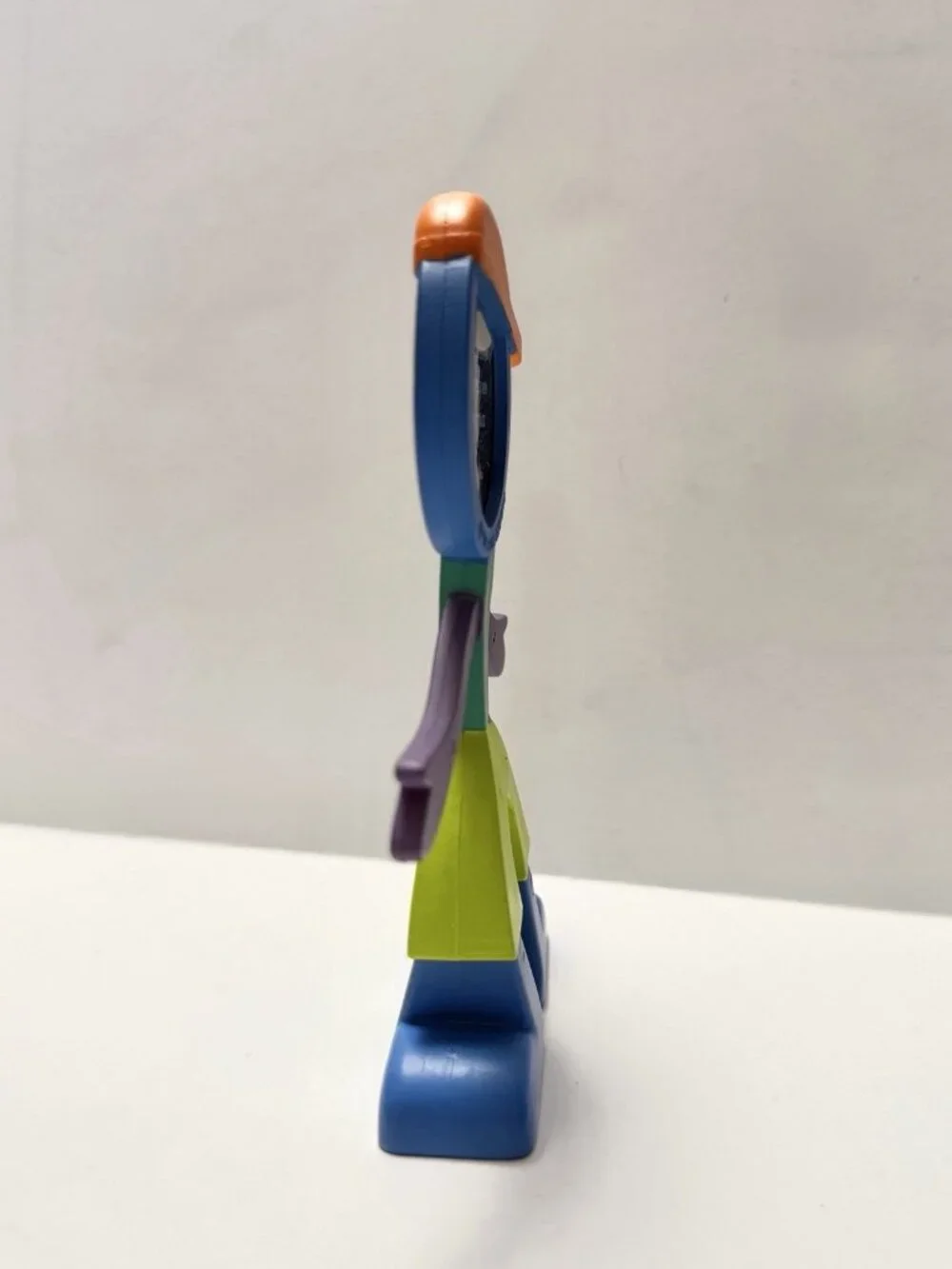 CBS Designs 1999 Vintage Flexo Buddies Man Boy Photo Frame Bendable Figure 90's